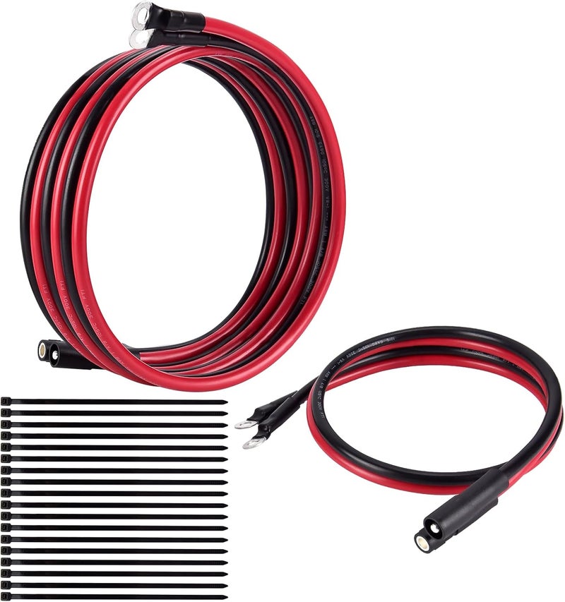 Farpida HYD01684 HYD01690 Truck and Plow Side Power Ground Cable Fit for BOSS Plows Snow Plow Harness Repair Kit Truck and Plow Side Repair Harness Replace BOSS HYD01684 HYD01690 - Image 1